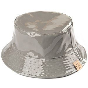 C.C Children Waterproof Shiny Rain Bucket Hat